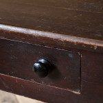 19th century Pine side table  from Holkham Hall