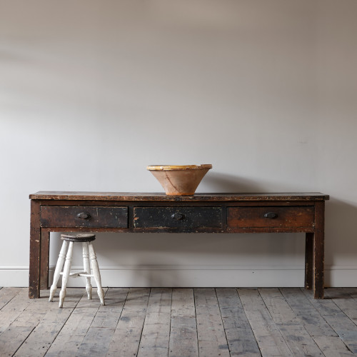 Georgian Pine Dresser Base