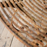 19th Century Wrought Iron Strapwork Tree Table