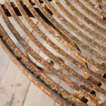 19th Century Wrought Iron Strapwork Tree Table