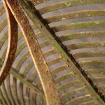 19th Century Wrought Iron Strapwork Tree Table