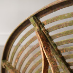 19th Century Wrought Iron Strapwork Tree Table