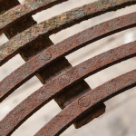 19th Century Wrought Iron Strapwork Tree Table