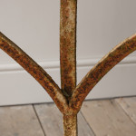 19th Century Wrought Iron Strapwork Tree Table