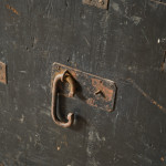 Pair of 19th Century Pine Campaign Carry Chests