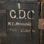 Pair of 19th Century Pine Campaign Carry Chests