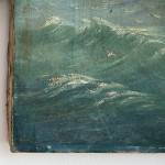 Oil on Canvas Ship Painting