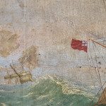 Oil on Canvas Ship Painting