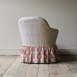 Mid 19th Century Chaise Longue in Titley & Marr Printed Cotton