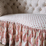 Mid 19th Century Chaise Longue in Titley & Marr Printed Cotton
