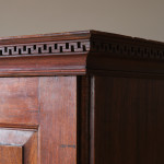 George III Mahogany Linen Press