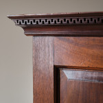 George III Mahogany Linen Press