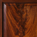 George III Mahogany Linen Press