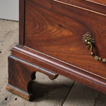 George III Mahogany Linen Press