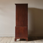 George III Mahogany Linen Press