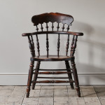 19th Century 'Smokers Bow' Windsor chair