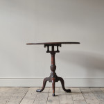 George III Mahogany Birdcage Tripod Table