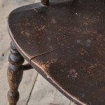 19th Century Elm Smokers Bow Windsor Chair