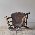 19th Century Elm Smokers Bow Windsor Chair
