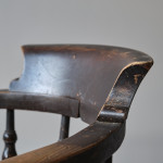 19th Century Elm Smokers Bow Windsor Chair
