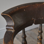 19th Century Elm Smokers Bow Windsor Chair