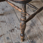 19th Century Elm Smokers Bow Windsor Chair
