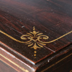 Regency Pine Chiffonier in Simulated Rosewood Paint