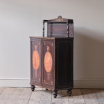 Regency Pine Chiffonier in Simulated Rosewood Paint