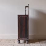 Regency Pine Chiffonier in Simulated Rosewood Paint
