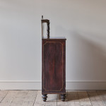 Regency Pine Chiffonier in Simulated Rosewood Paint