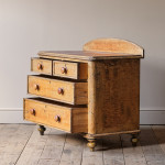 Antique Pine Chest Of Drawers In Original Paint