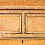Antique Pine Chest Of Drawers In Original Paint