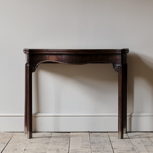 18th Century George III Folding Side Table
