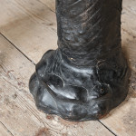 Large mid 20th century leather elephant
