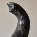 Large mid 20th century leather elephant