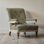 Mid 19th century Gillows Open Armchair.