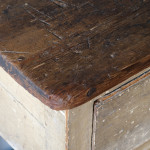 Georgian Pine Pot Board Dresser Base in Original Paint