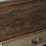 Georgian Pine Pot Board Dresser Base in Original Paint
