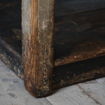 Georgian Pine Pot Board Dresser Base in Original Paint