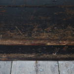 Georgian Pine Pot Board Dresser Base in Original Paint