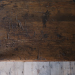 Georgian Pine Pot Board Dresser Base in Original Paint