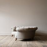 Howard & Sons Crescent Chesterfield Sofa c1850