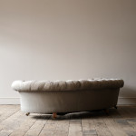 Howard & Sons Crescent Chesterfield Sofa c1850