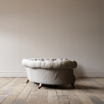 Howard & Sons Crescent Chesterfield Sofa c1850