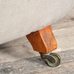 Howard & Sons Crescent Chesterfield Sofa c1850