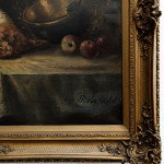 Large 19th century Dutch Still Life Dead Game painting