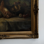 Large 19th century Dutch Still Life Dead Game painting