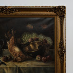 Large 19th century Dutch Still Life Dead Game painting