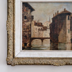 19th Century French Oil on Canvas