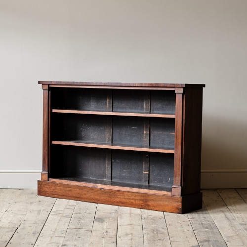 Mid 19th Century Rosewood Open Bookcase c1840